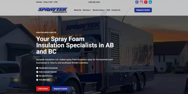 Spraytek Insulation Ltd 1 768x385