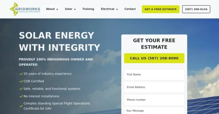 gridworks solar electrical experts 768x400