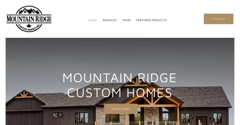mountain ridge custom homes inc 768x400
