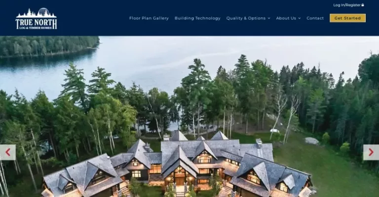 true north log timber homes 768x400